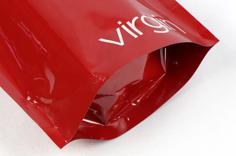 فویل آلومینیومی قرمز ایستاده تا زیپ کیسه Red Aluminum Foil Stand Up Zipper Bags