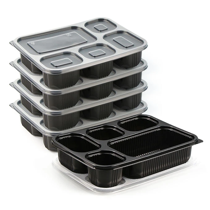 5 compart food container