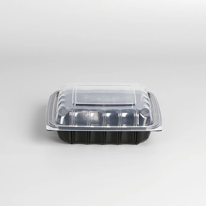 Microwavable Deli Food Takeout Polypropylene Containers Togo Boxes Carry Out Hamburger Hinged Lid Food Containers