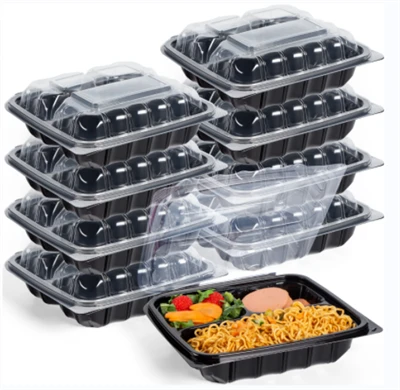3 محفظه PP To Go ظرف غذا