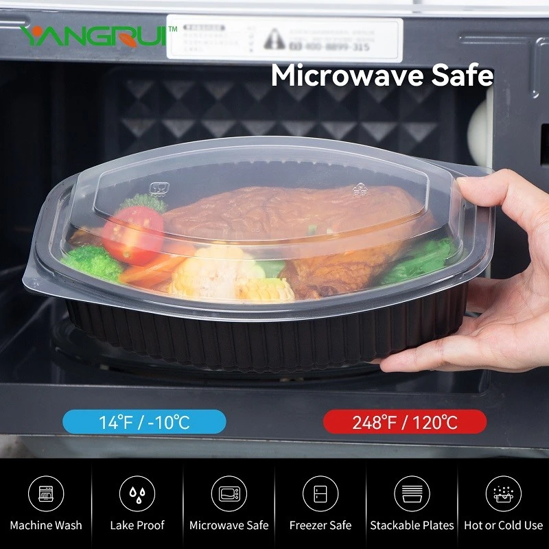 28 Oz Oval Food Container