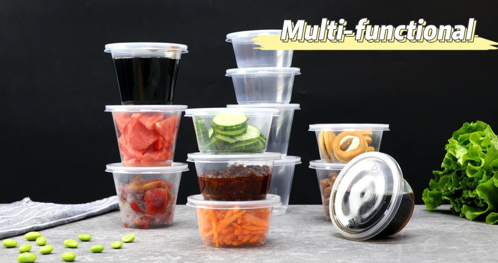 Portion Cups with lids